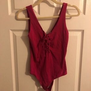 Hot Pink bodysuit